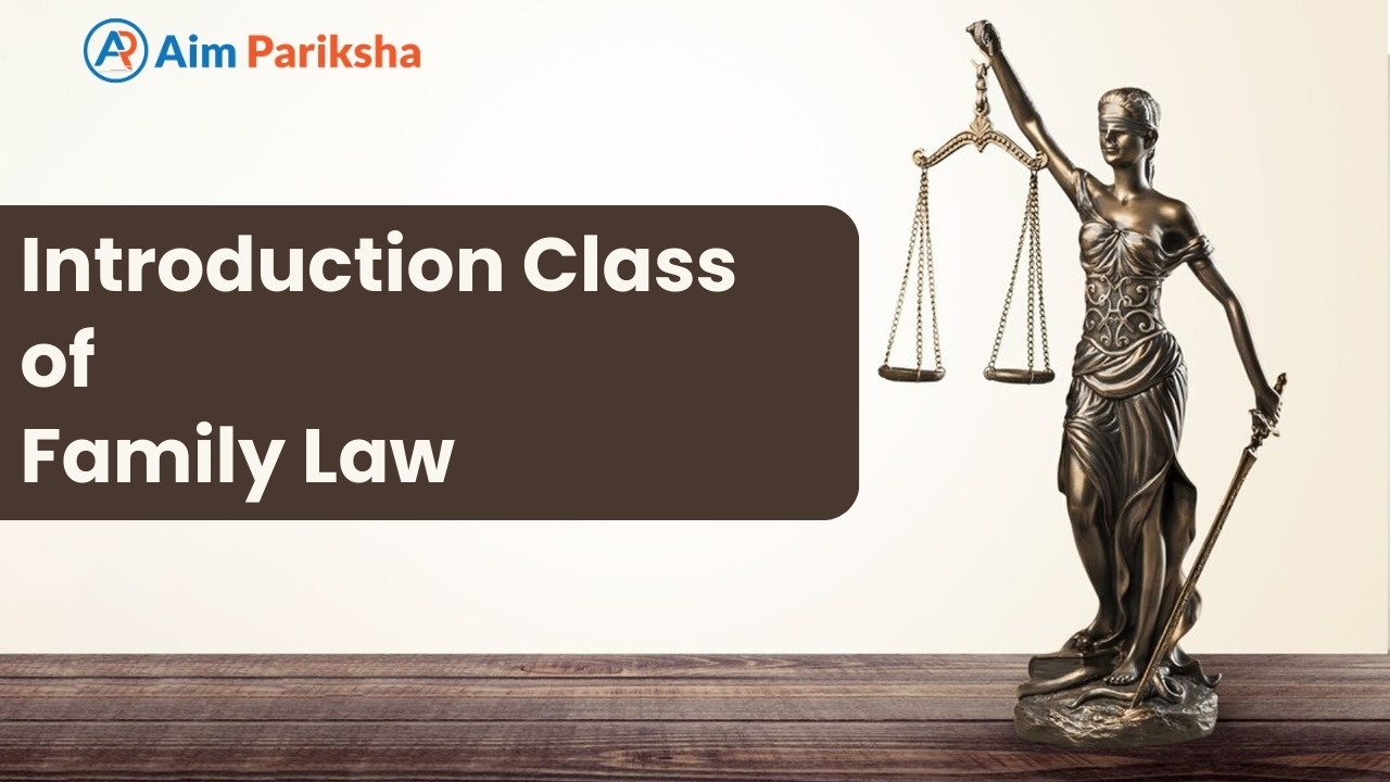 Introduction of Family Law