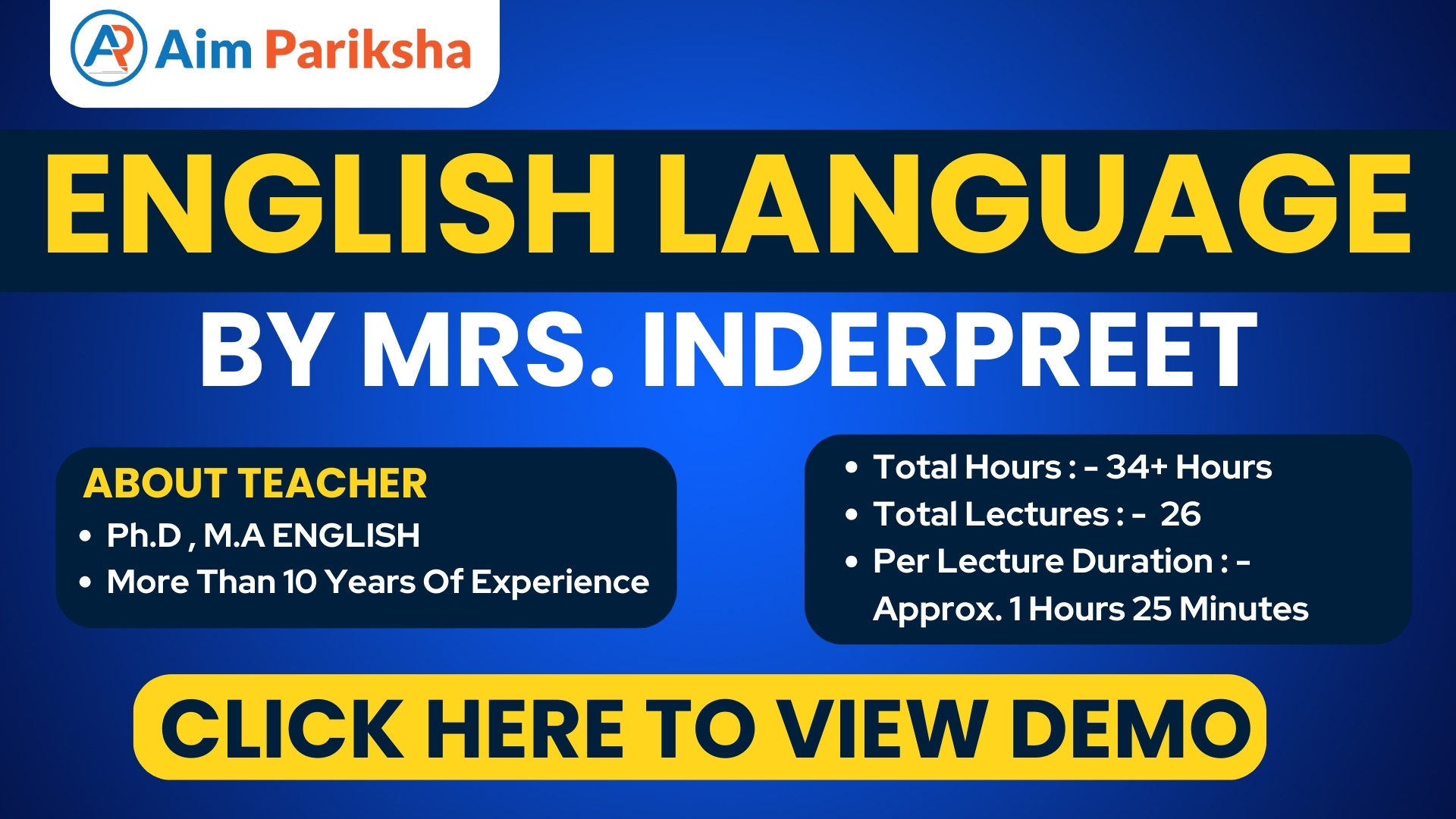 English Language By Mrs. Inderpreet ( Old Recordings )