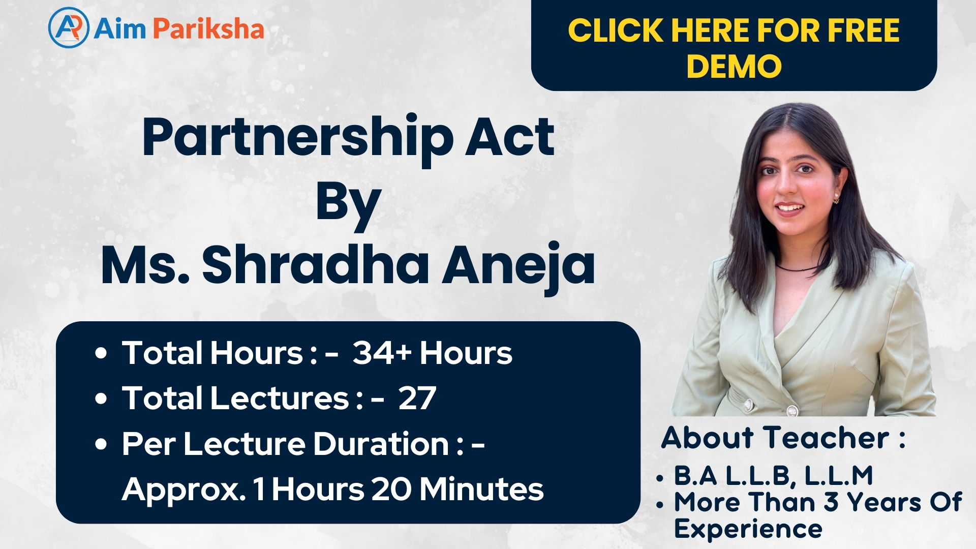 Partnership Act By Shradha Mam