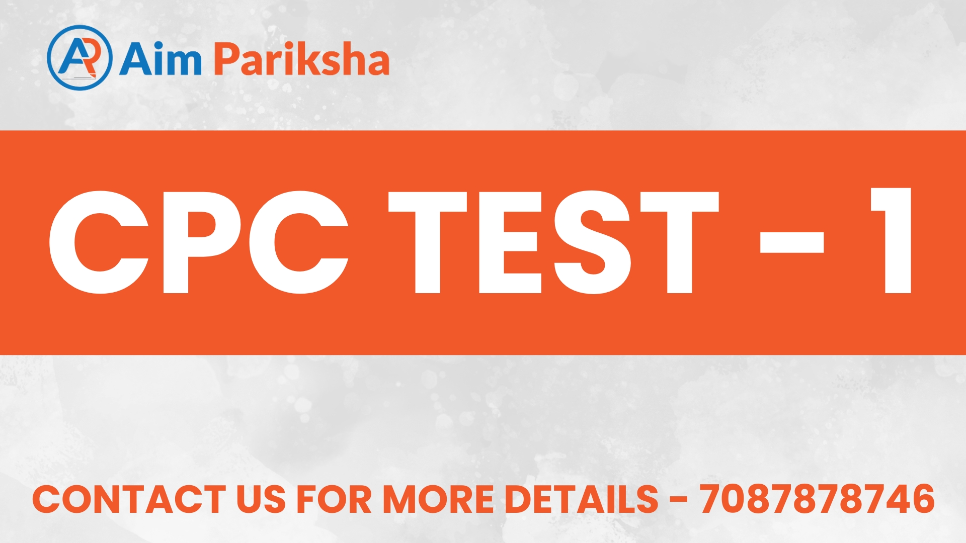 CPC Test - 1