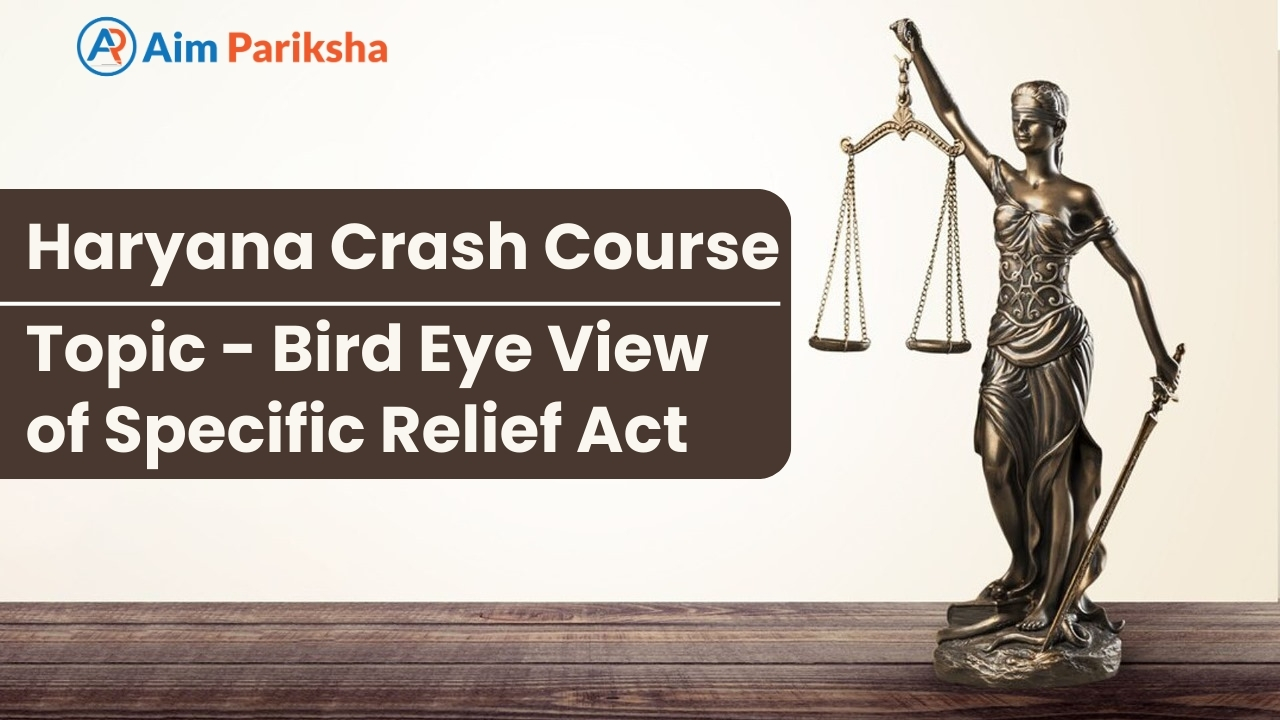 SRA Class - Haryana Judiciary Crash Course